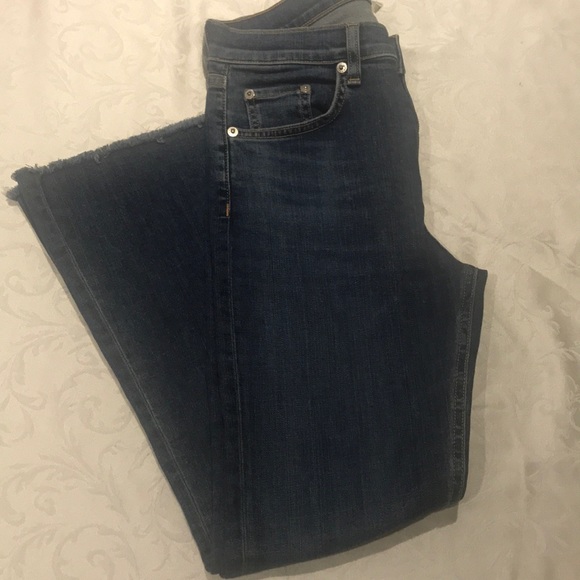 Rag & Bone Jeans high waist-size 27-flare bottom, Made in USA - Picture 4 of 8